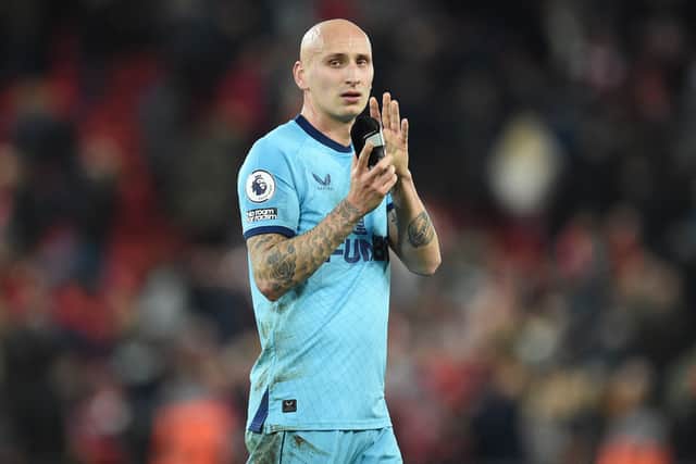 Jonjo Shelvey could miss out again for Newcastle. Credit: Getty.