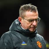 Manchester United interim head coach Ralf Rangnick 