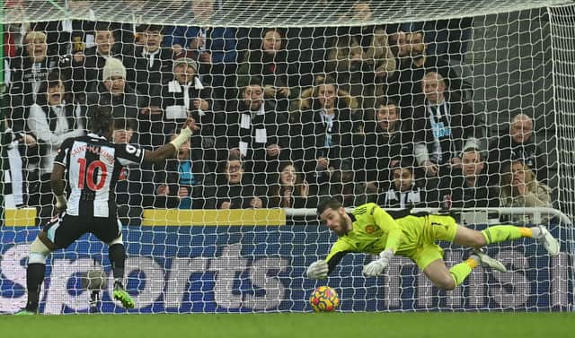 United had De Gea to thank for keeping the score at 1-1. Credit: Getty.