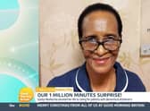 Gladys Nhkola, who moved to Hulme from her native South Africa in 2002, received the award from GMB