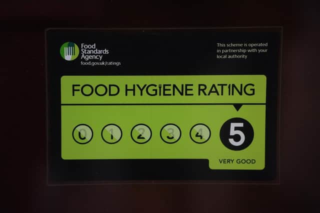 <p>New food hygiene ratings have been awarded</p>