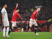 Cristiano Ronaldo and Scott McTominay were two of the standout performers at Old Trafford. Credit: Getty.