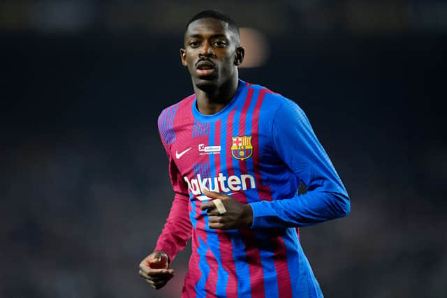 Dembele could be on the move in January. Credit: Getty.