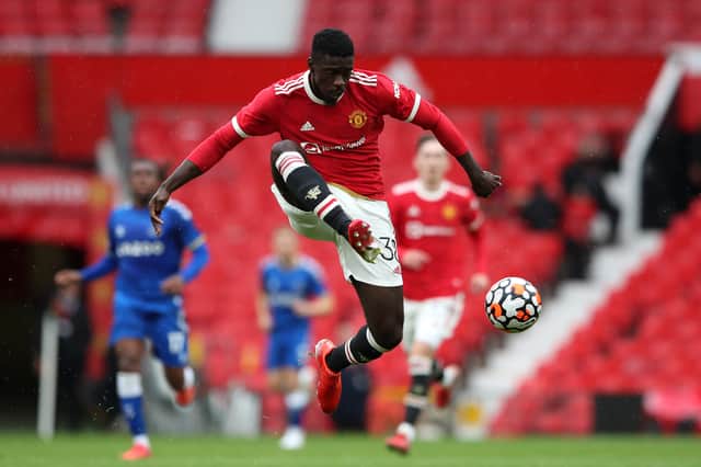 Axel Tuanzebe has been linked with a move to Napoli. Credit: Getty.