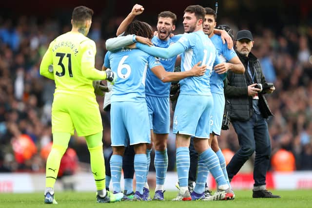 It was another huge win for Manchester City. Credit: Getty.