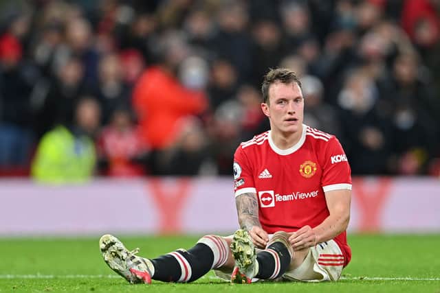 It’s a sight many of us thought we may never see again: Phil Jones in a United shirt. Credit: Getty.