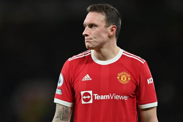 Phil Jones returned to the Manchester United team on Monday. Credit: Getty.