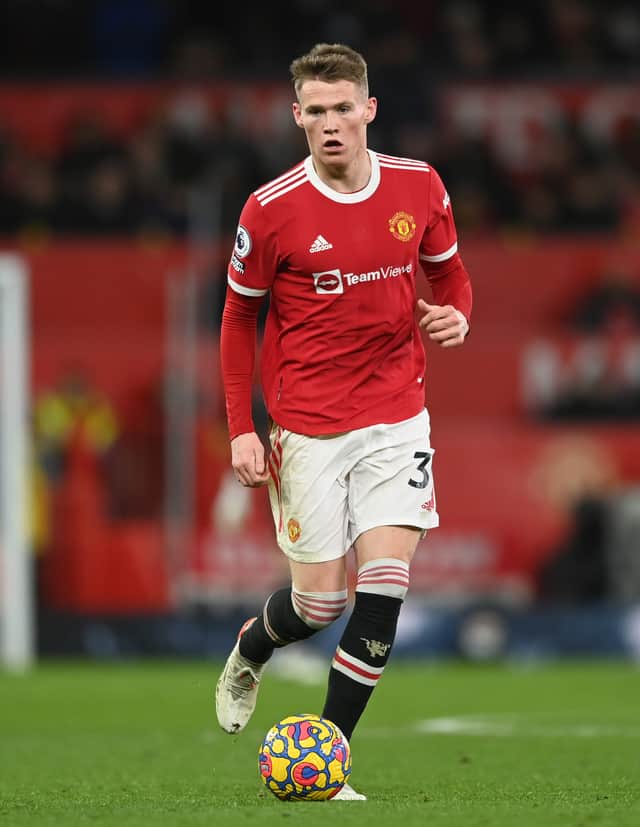  Scott McTominay Credit: Getty