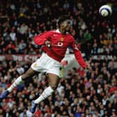 Louis Saha at Man Utd in 2006 Credit: Getty
