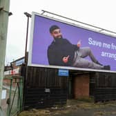 Muhammad Malik has put up billboards to find a wife Credit: SWNS