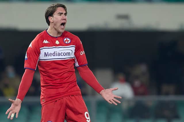Dusan Vlahovic of ACF Fiorentina Credit: Getty