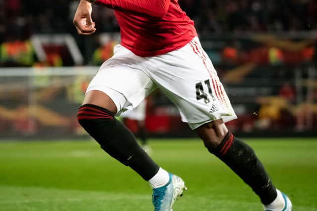 Ethan Laird Credit: Ash Donelon/Manchester United via Getty Images