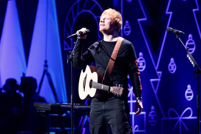 Ed Sheeran is coming to the Etihad Credit: Getty
