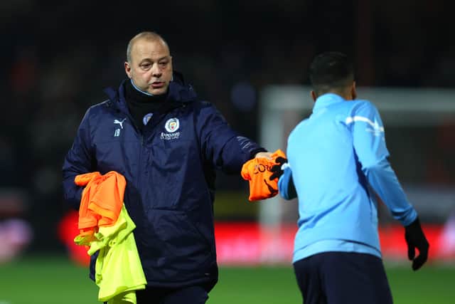 Rodolfo Borrell was in charge of the side on Friday, with Pep Guardiola unable to travel. Credit: Getty.