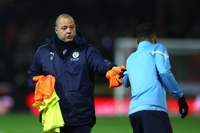 Rodolfo Borrell was in charge of the side on Friday, with Pep Guardiola unable to travel. Credit: Getty.