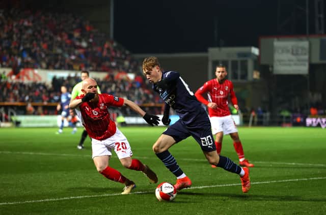 Cole Palmer impressed for Manchester City in the win over Swindon Town. Credit: Getty.