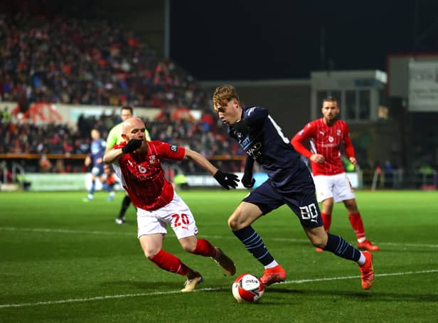 <p>Cole Palmer impressed for Manchester City in the win over Swindon Town. Credit: Getty.</p>