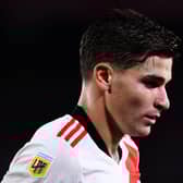 Julian Alvarez of River Plate Credit: Getty