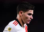 Julian Alvarez of River Plate Credit: Getty