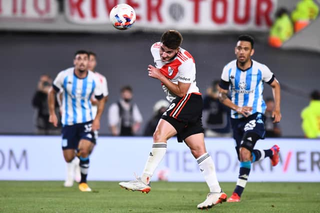 Julian Alvarez of River Plate Credit: Getty