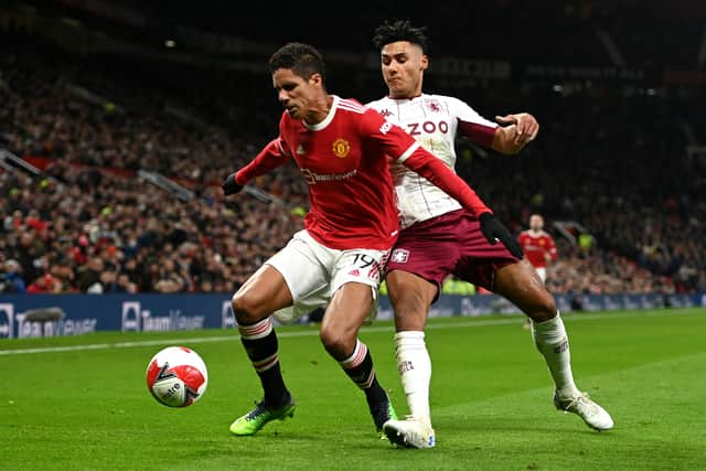 Raphael Varane made his FA Cup debut on Monday night. Credit: Getty.