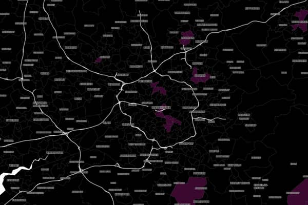 Covid infections in Greater Manchester map Credit: gov.uk
