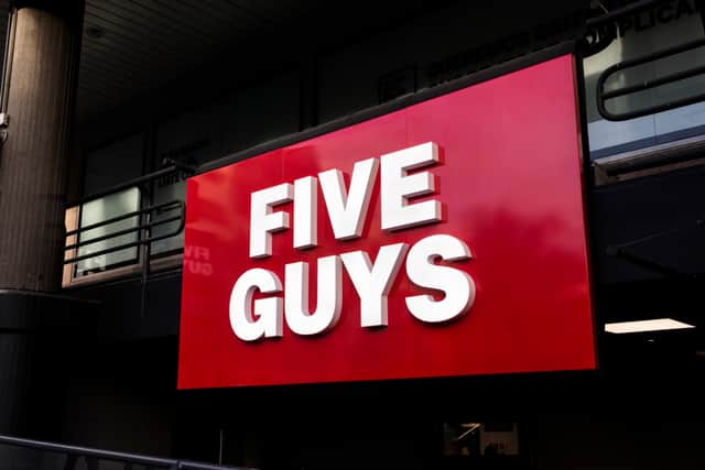 Five Guys burger chain is coming to Manchester Credit: Shuuterstock