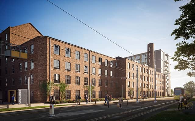 Plans for the Crusader Mill scheme in Piccadilly East. Credit: Capital & Centric.