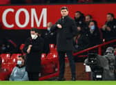 Steven Gerrard said Manchester United fans were ‘relatively quiet’ during Monday’s FA Cup tie. Credit: Getty.