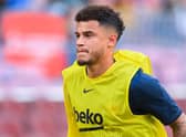Philippe Coutinho could play for Aston Villa this weekend against Manchester United. Credit: Getty.
