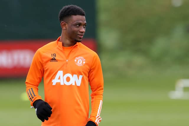 Diallo has had very few appearances for United after sustaining injury