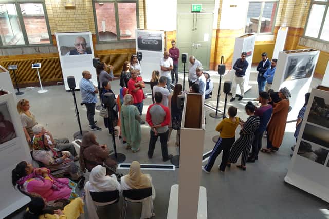 An exhibition the project did at the People’s History Museum in Manchester. Photo: Ana Godinho De Matos