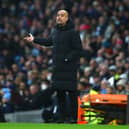 Manchester City manager Pep Guardiola. Credit: Getty.