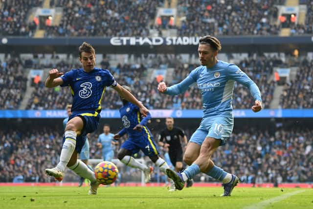 Grealish got better as the game progressed. Credit: Getty.