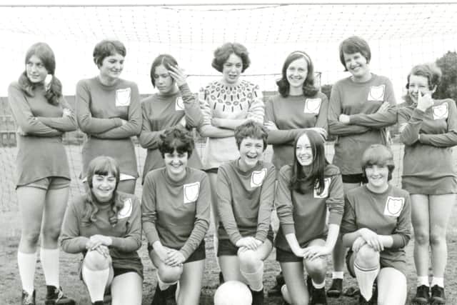 Fodens Ladies FC in the 1960s. Photo: National Football Museum