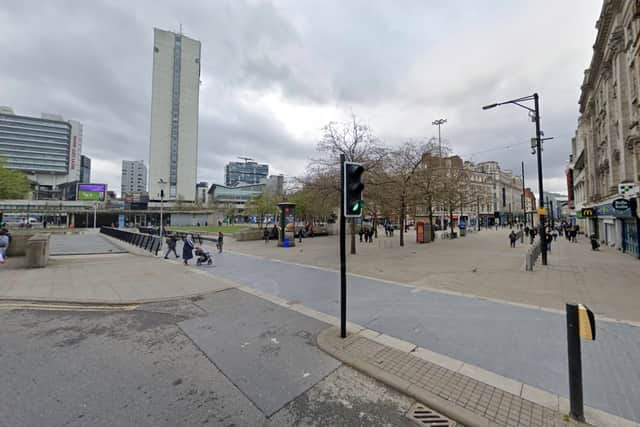 Piccadilly Gardens seen from Oldham Street Credit: Google Maps