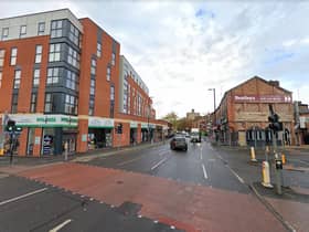 Wilmslow Road in Fallowfield, Manchester pictured in November 2020. Credit: Google.