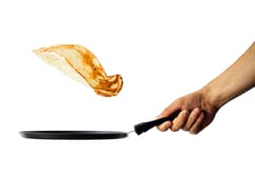 The time of year when people across the UK chuck pancakes around their kitchens is almost upon us (image: Shutterstock)