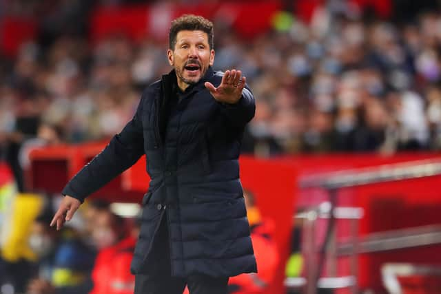 Diego Simeone Credit: Getty