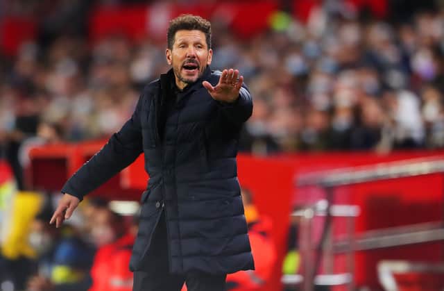 Diego Simeone Credit: Getty