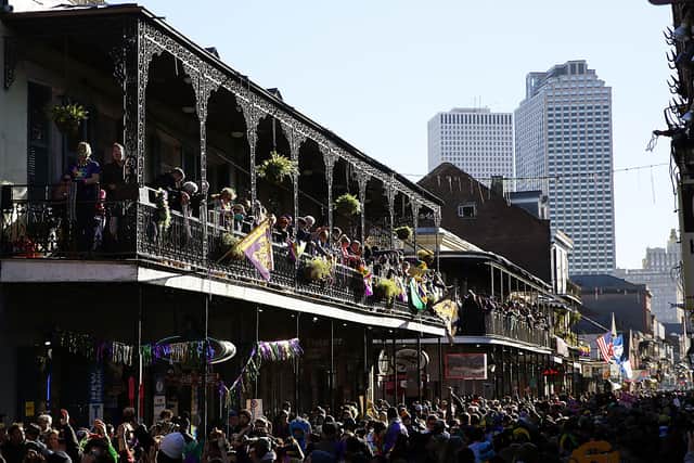 New Orleans hosts massive Mardi Gras celebrations (image: Getty Images)