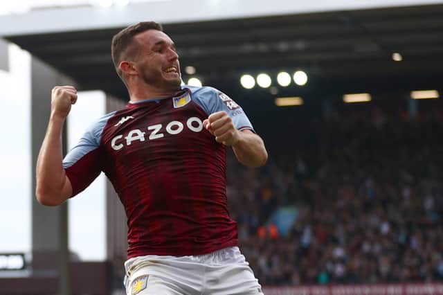 McGinn has been linked with a summer move to Old Trafford. Credit: Getty.