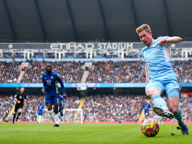 Kevin De Bruyne of Manchester City Credit: Getty