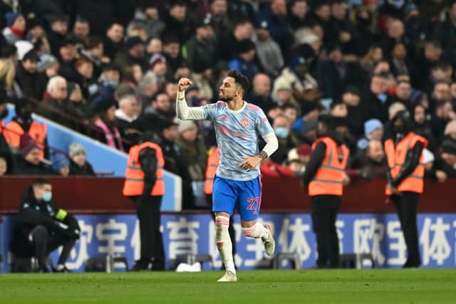 Telles played the full 90 minutes at Villa Park. Credit: Getty.