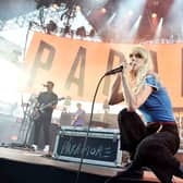 Hayley Williams of Paramore performs onstage in California (Photo: Alberto E. Rodriguez/Getty Images for CBS Radio Inc.)