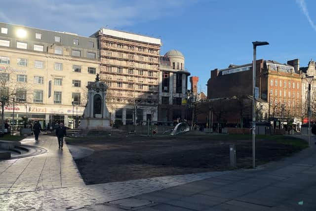 Piccadilly Gardens, where the protest will start and finish 