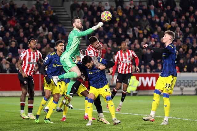 It was another superb performance from Davd De Gea. Credit: Getty.