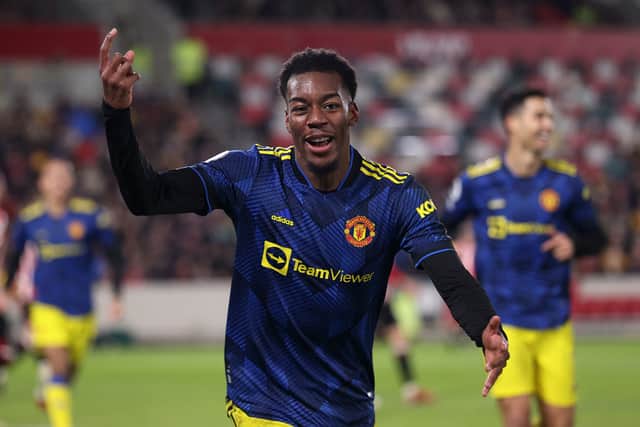 Anthony Elanga is the latest United youth player to make an impact in the senior team. Credit: Getty.