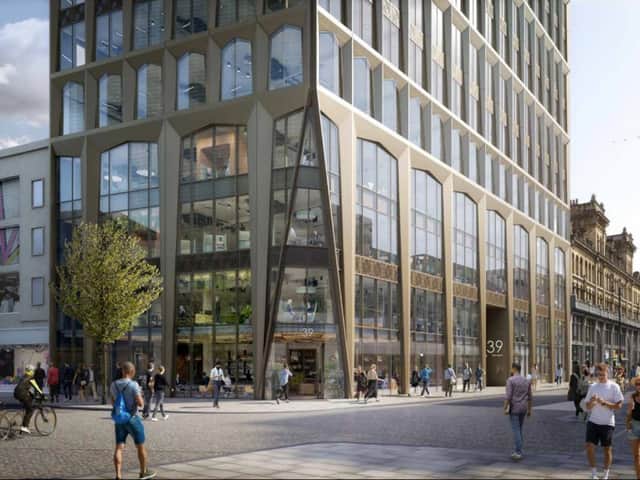 Plans for a 17-storey office block at Speakers House in Deansgate. Credit: Kames Property Income Fund