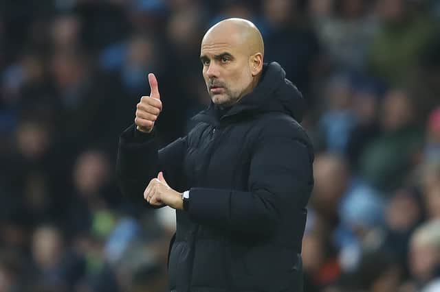 Pep Guardiola has said Riyad Mahrez will not be available for Saturday’s game against Southampton. Credit: Getty.